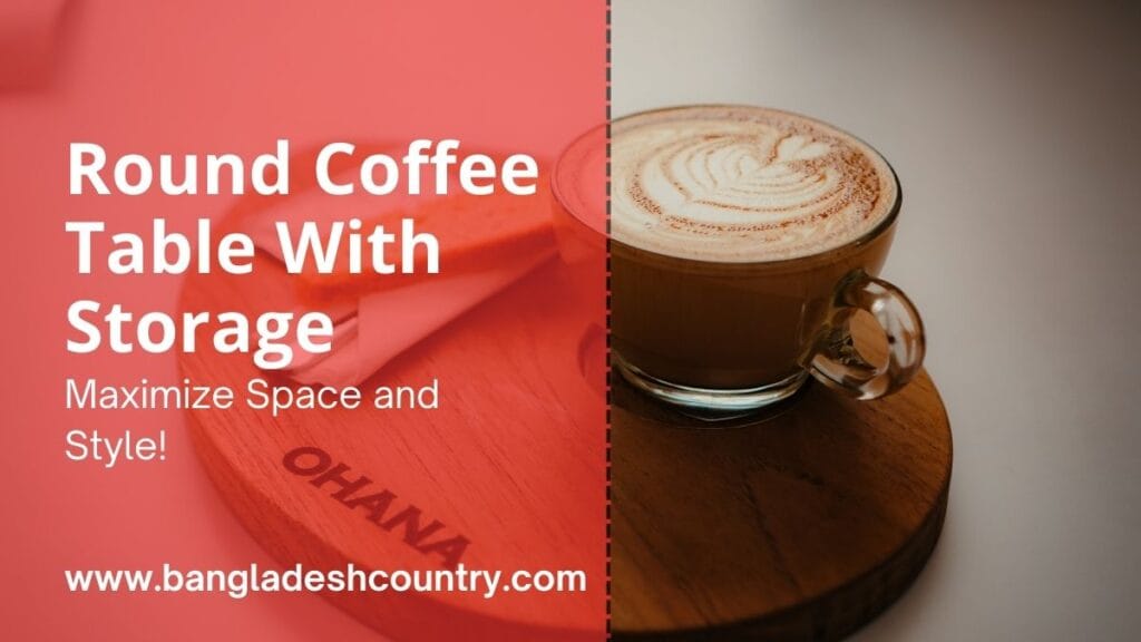 Round Coffee Table With Storage