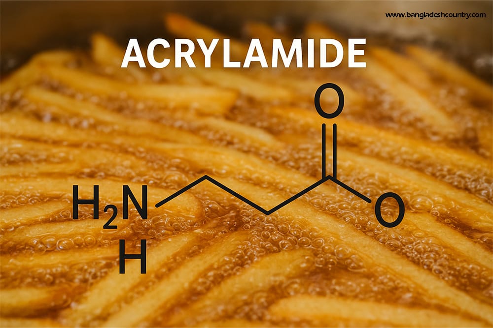 Acrylamide chemical structure linked to carcinogenic risk