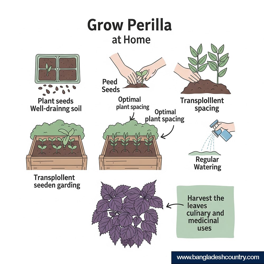 How to Grow Perilla at Home