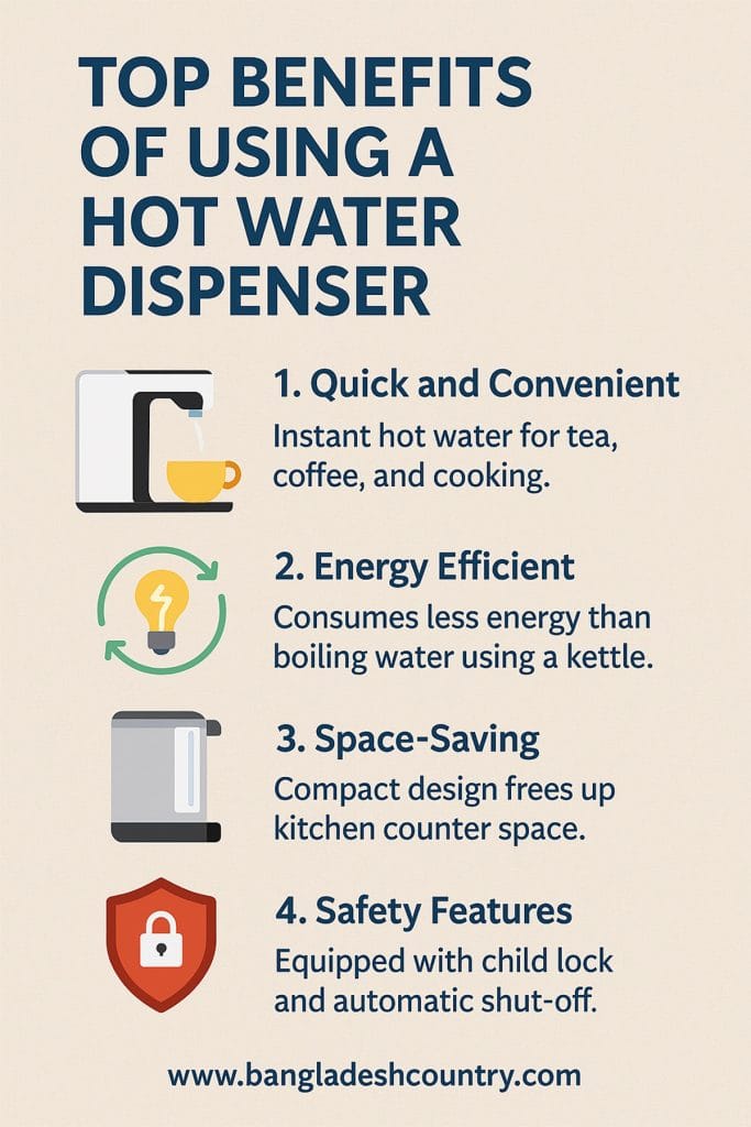 Top Benefits of Using a Hot Water Dispenser