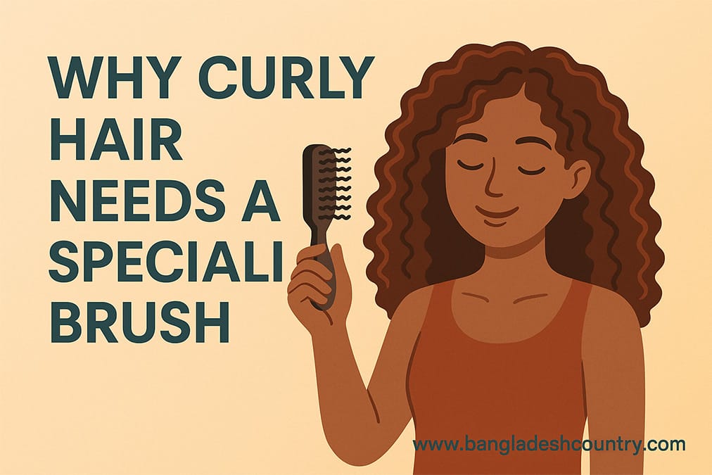 Why Curly Hair Needs a Specialized Brush