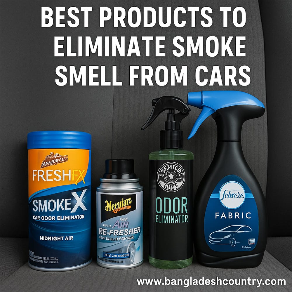 How to Get Smoke Smell Out of Car