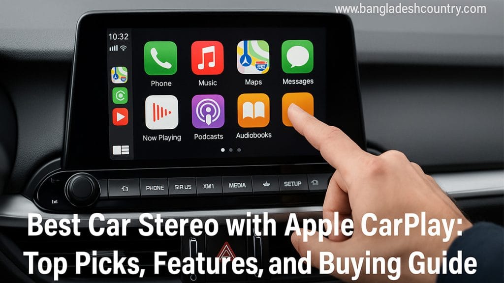 Car Stereo with Apple CarPlay