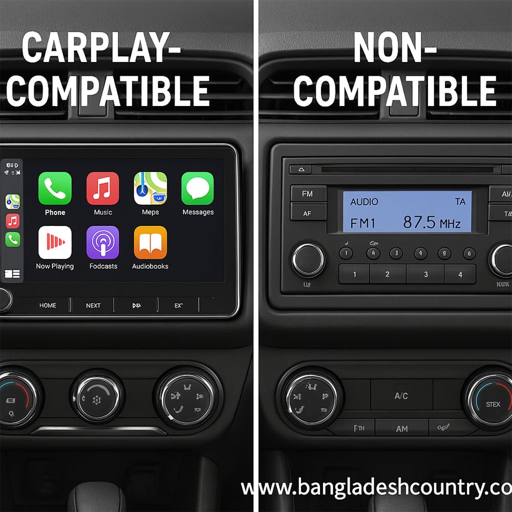 Difference Between CarPlay-Compatible and Non-Compatible Stereos