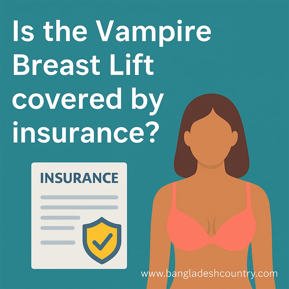 Is the Vampire Breast Lift covered by insurance?