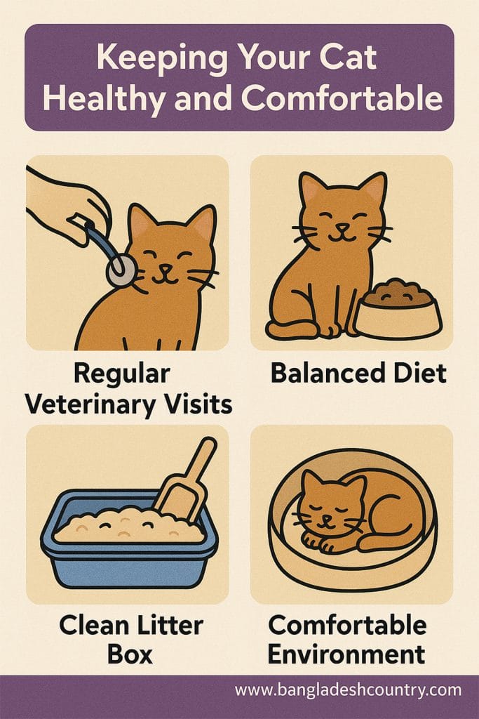 Keeping Your Cat Healthy and Comfortable