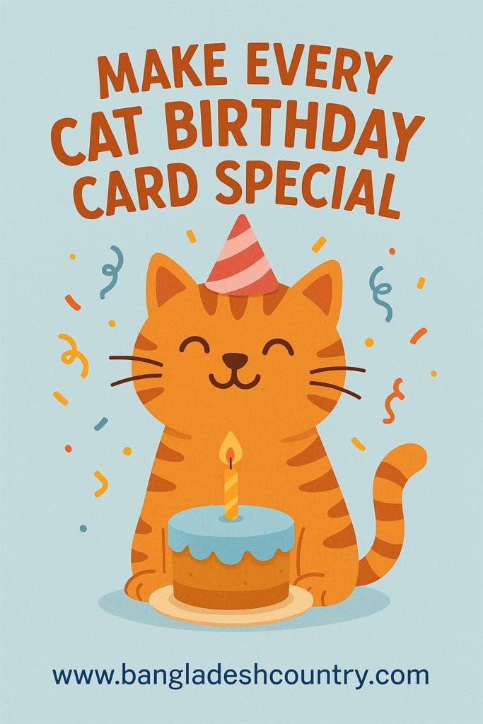 Make Every Cat Birthday Card Special