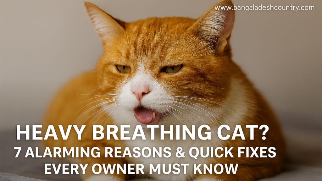 heavy breathing cat