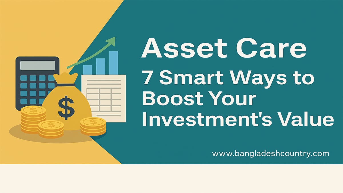 Asset Care: 7 Smart Ways to Boost Your Investment's Value