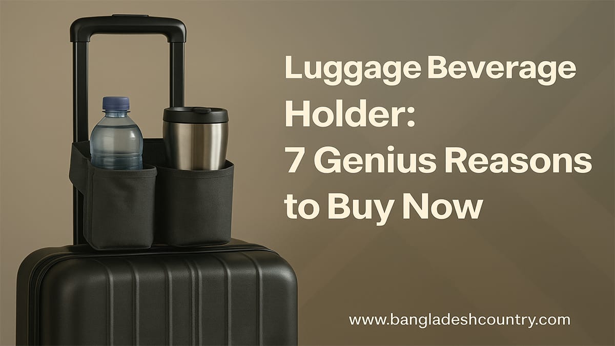 Luggage Beverage Holder: 7 Genius Reasons to Buy Now