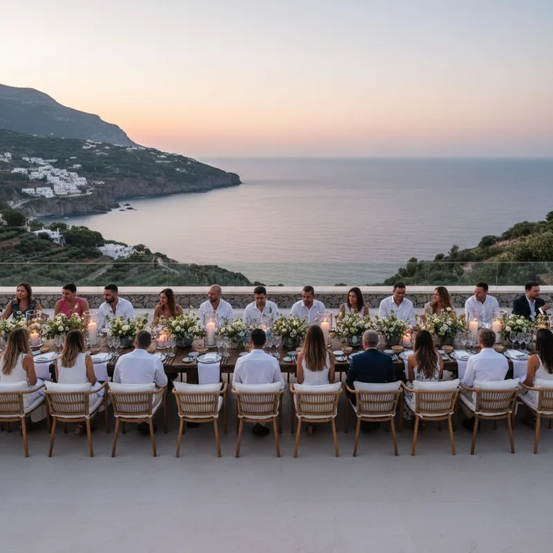 A long, spacious 108-inch rectangular dining table made of solid wood with a contemporary design, set in an elegant dining room, perfect for large family gatherings and entertaining.