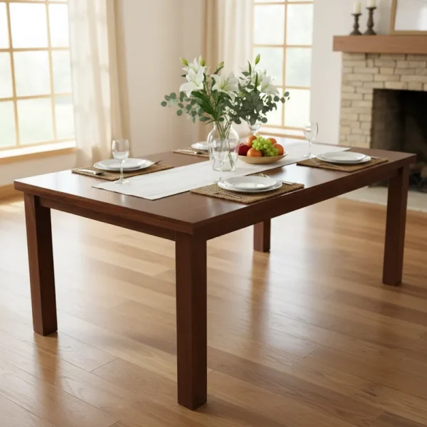 A clear visual representation of a table with 3 rows and 5 columns, demonstrating a basic grid structure.