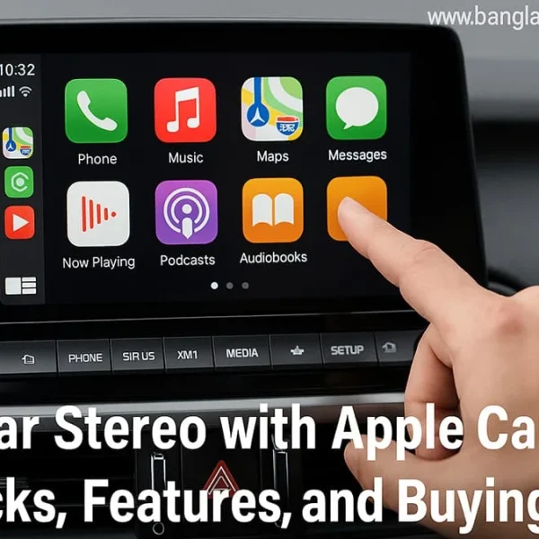 7 Best Car Stereo with Apple Carplay Picks