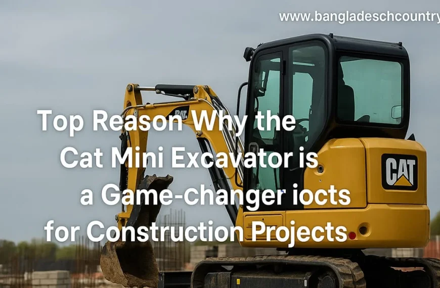 Top 7 Perks of a Cat Mini Excavator