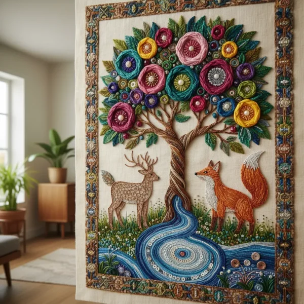 Best 5 Embroidered Wall Art Ideas