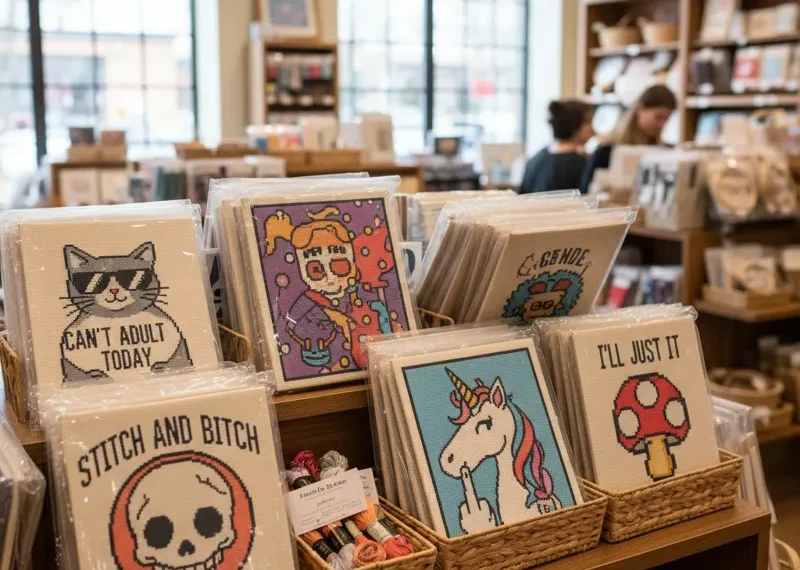 7 Best Funny Needlepoint Kits