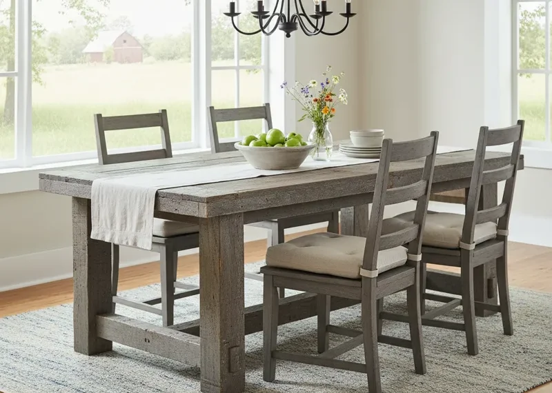 Best 5 Gray Farmhouse Table Ideas