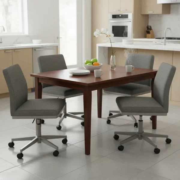 Best 5 Kitchen Table with Chairs with Wheels
