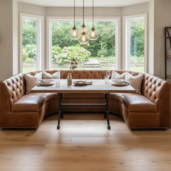 Best 5 Leather Dining Banquette Ideas
