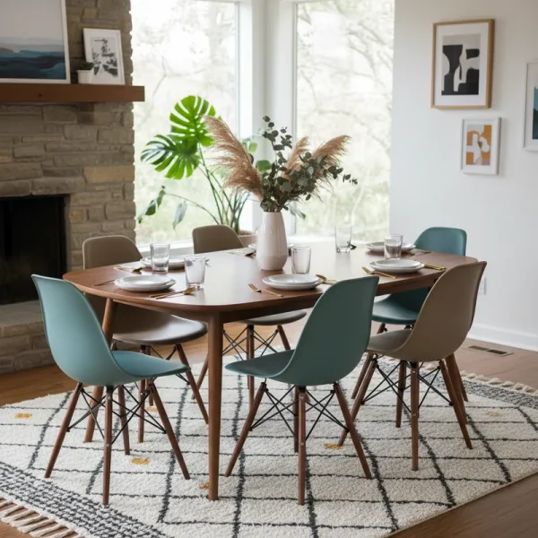 Best Mid Century Modern Dining Table for 8: 7 Styles