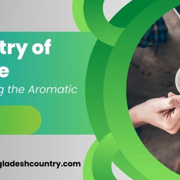 A promotional graphic for 'Ministry of Coffee' with the tagline 'Unleashing the Aromatic Power.' The image shows an overhead view of several hands holding different mugs of coffee over a wooden table.
