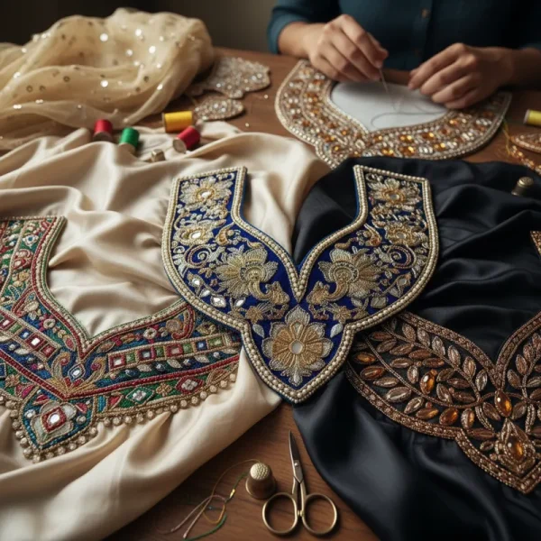 Top 10 Neckline Embroidery Designs