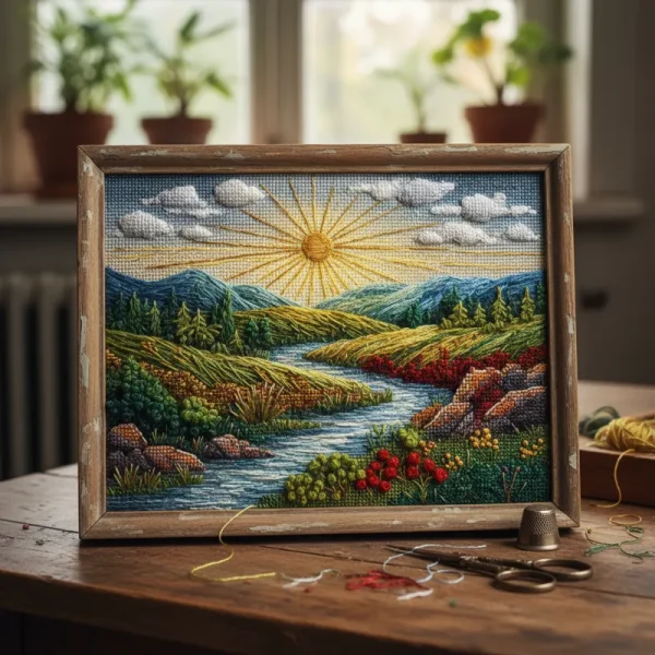 12 Stunning Needle Artwork Projects