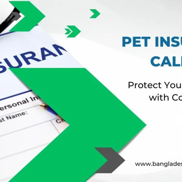 Insurance form with glasses and a pen, promoting Pet Insurance California and comprehensive coverage for furry friends.