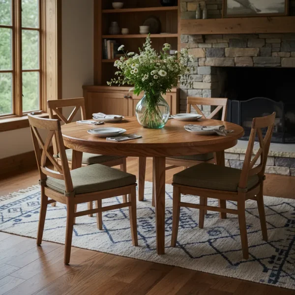 Best 5 Pine Circular Dining Table Styles