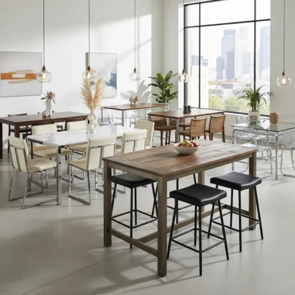Best 5 Rectangular Counter Height Dining Sets