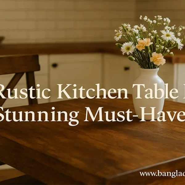 Best Small Rustic Kitchen Table: 10 Picks