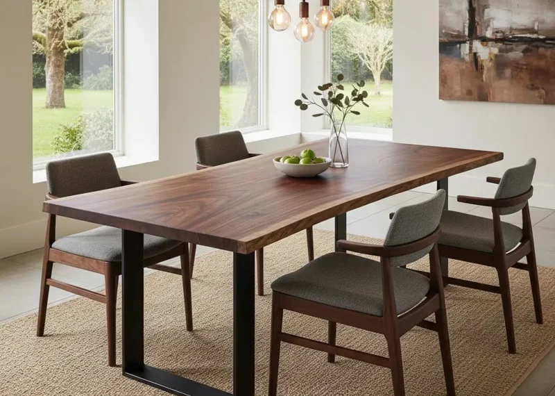 Best 7 Solid Wood Rectangular Dining Table Designs