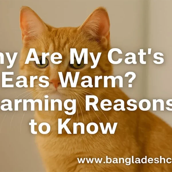 Why Are My Cat’s Ears Warm? Top 5 Causes