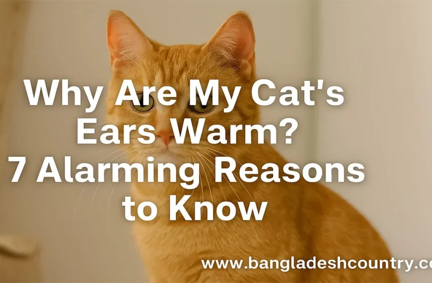 Why Are My Cat’s Ears Warm? Top 5 Causes